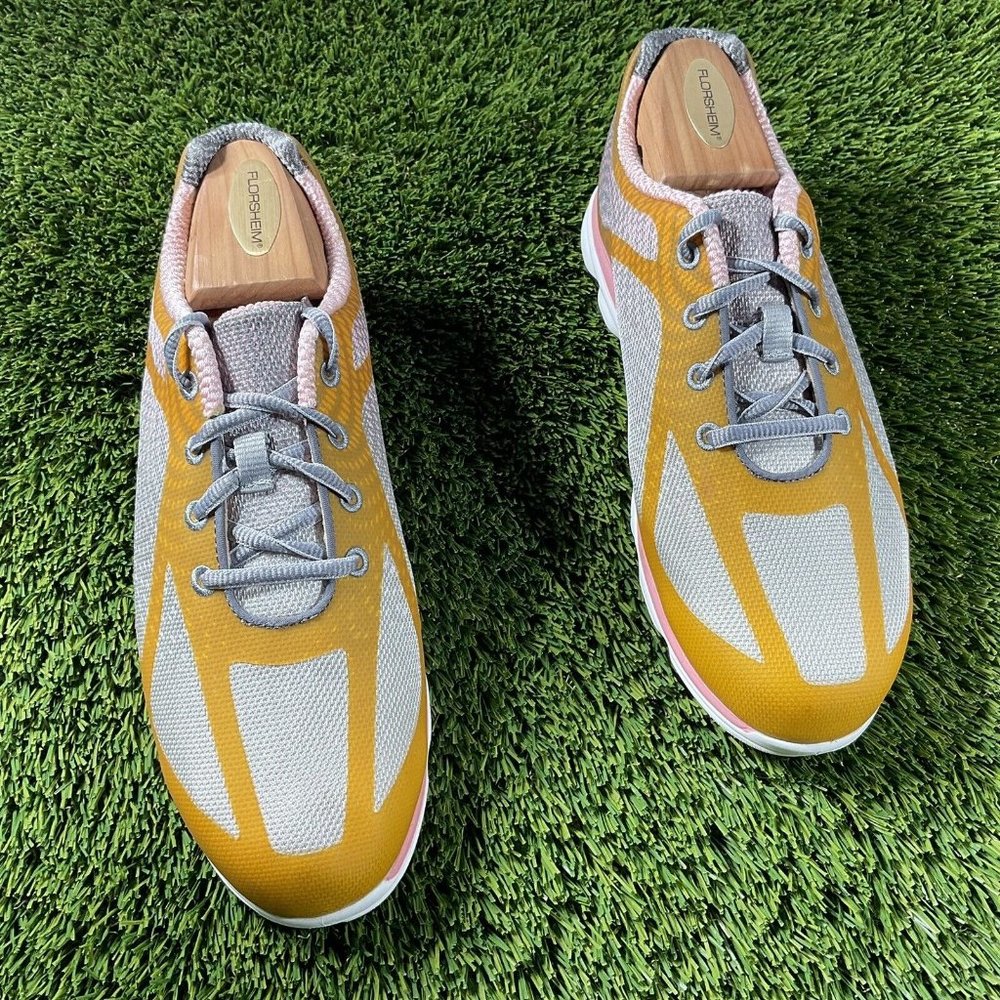 Footjoy Em Power Softspike Golf Athletic Shoes Sneakers 98000 Size 9 Wide Pink
